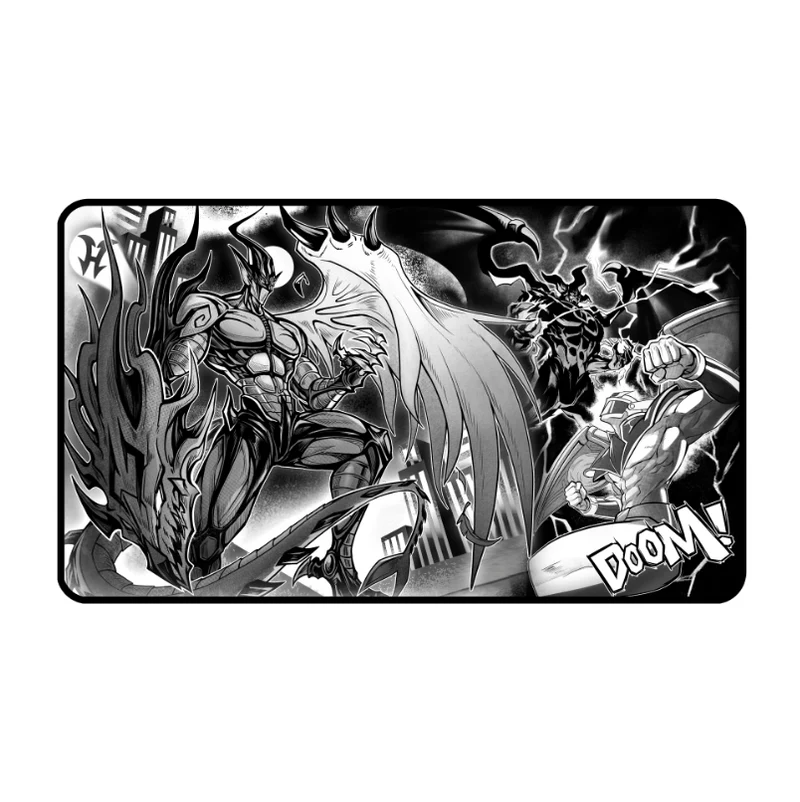 Manamoon Heroic [Flame Wing Fusion] 1-Player Deluxe Rubber Playmat (Limit 1 Per Person)