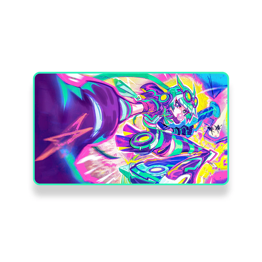 Manamoon Lollypopland Mint 1-Player Deluxe Rubber Playmat (Limit 1 Per Person)