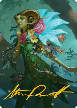 Maralen, Fae Ascendant Art Card (Gold-Stamped Signature)  (ASECL-024) - [Art Series: Lorwyn Eclipsed]