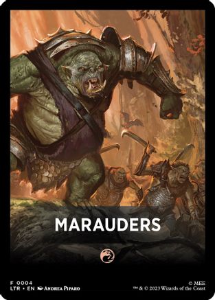 Marauders Theme Card  (LTR-004) - [The Lord of the Rings: Tales of Middle-earth]