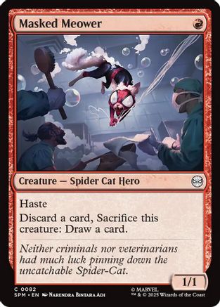 Masked Meower  (SPM-082) - [Marvel's Spider-Man]