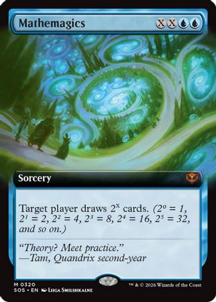 Mathemagics (Extended Art)  (SOS-320) - [Secrets of Strixhaven]