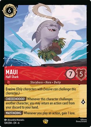 Maui - Half-Shark (124/204) - [Azurite Sea]