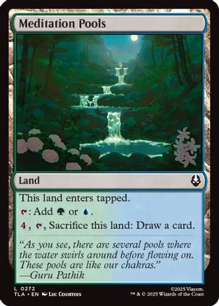 Meditation Pools  [Foil]  (TLA-272) - [Avatar: The Last Airbender]