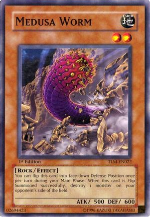 Medusa Worm [TLM-EN022] - The Lost Millennium Unlimited - Common / Short Print