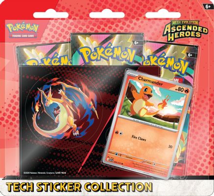 (Limit 1) Mega Evolution: Ascended Heroes Tech Sticker Collection - Charmander