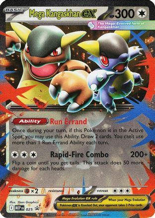 Mega Kangaskhan ex - (025) Holofoil [ME Mega Evolution Promo]