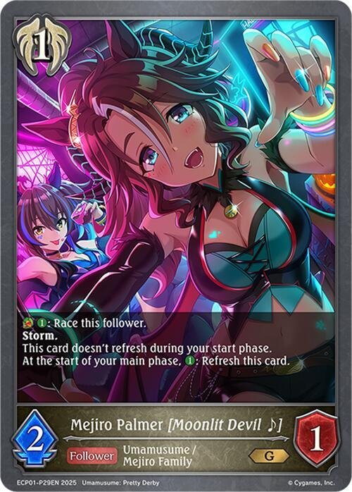 Mejiro Palmer [Moonlit Devil ~] - P29EN (Foil) - ECP01: Umamusume: Pretty Derby (ECP01-P29EN)
