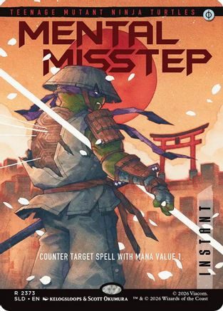 Mental Misstep (2373)  [Foil]  (SLD-2373) - [Secret Lair Drop Series]