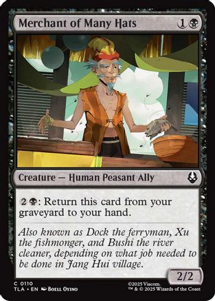 Merchant of Many Hats  (TLA-110) - [Avatar: The Last Airbender]