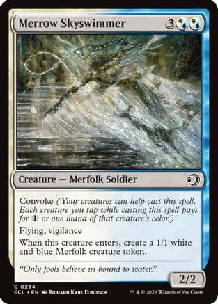 Merrow Skyswimmer  [Foil]  (ECL-234) - [Lorwyn Eclipsed]