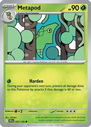 Metapod  - (002/159)  [SV09 Journey Together]