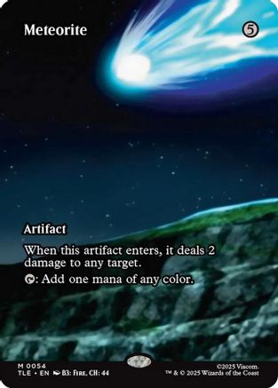 Meteorite (Borderless)  (TLE-054) - [Avatar: The Last Airbender: Eternal-Legal]