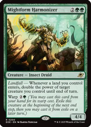 Mightform Harmonizer  [Foil]  (PPEOE-200) - [Promo Pack: Edge of Eternities]