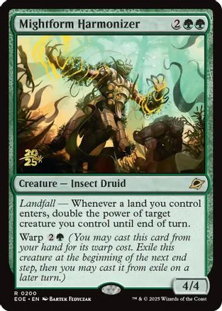 Mightform Harmonizer  [Foil]  (PRE-200) - [Prerelease Cards]