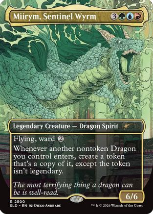 Miirym, Sentinel Wyrm  [Foil]  (SLD-2500) - [Secret Lair Drop Series]
