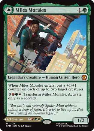 Miles Morales  [Foil]  (SPM-108) - [Marvel's Spider-Man]