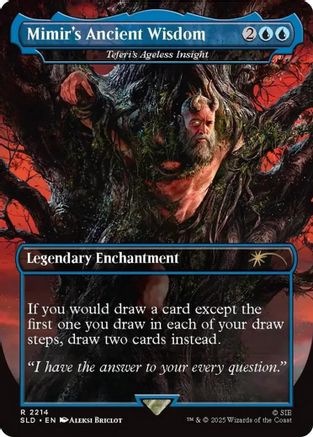 Mimir's Ancient Wisdom - Teferi's Ageless Insight  (SLD-2214) - [Secret Lair Drop Series]