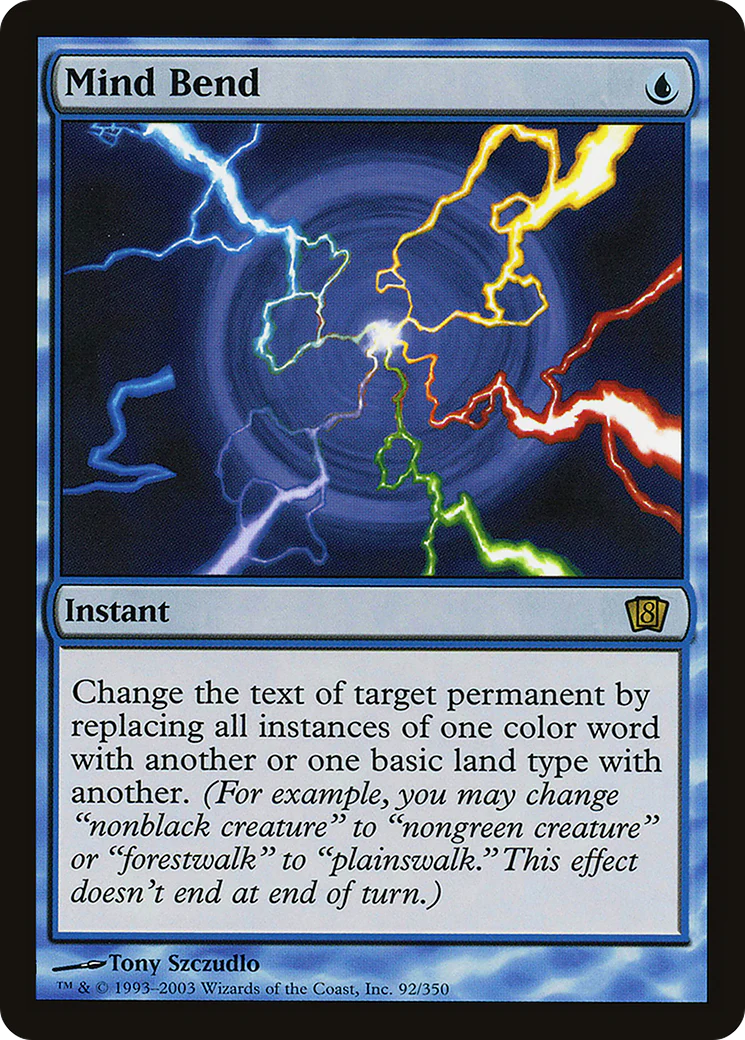 Mind Bend  [Foil]  (8ED-92★) - [Eighth Edition]
