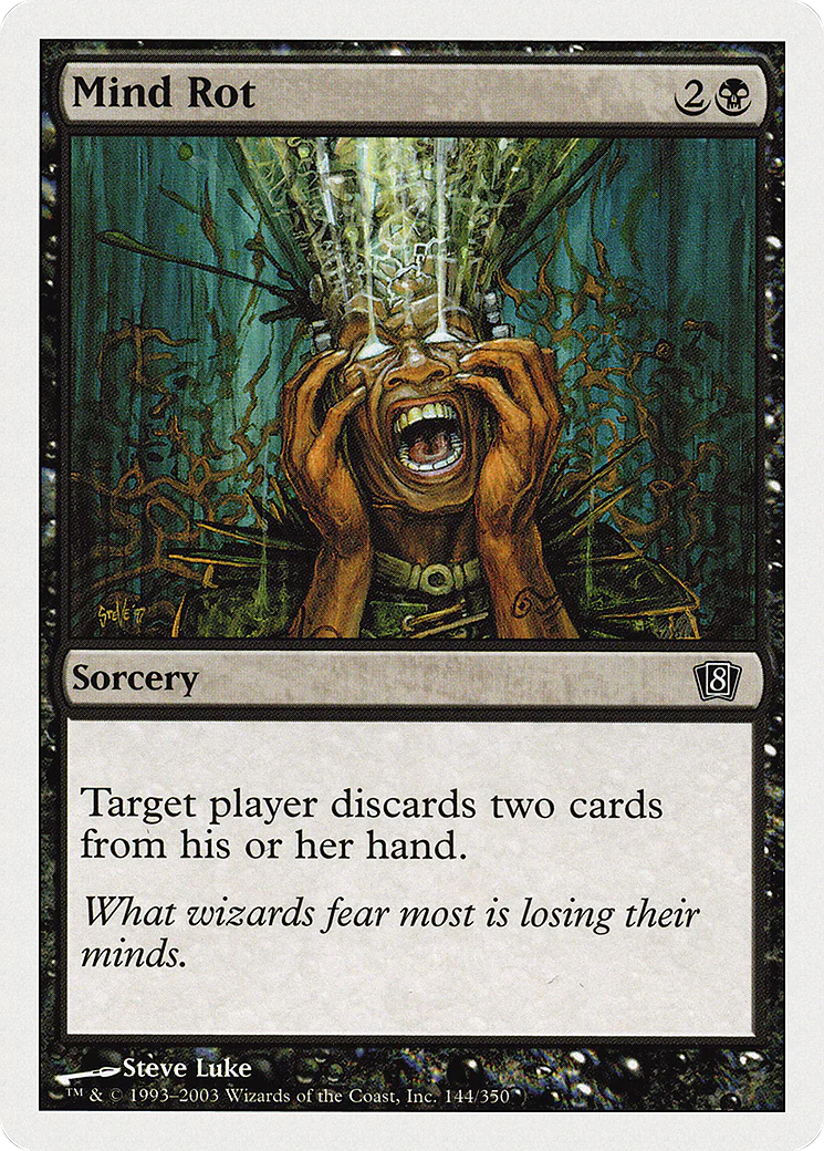 Mind Rot  (8ED-144) - [Eighth Edition]