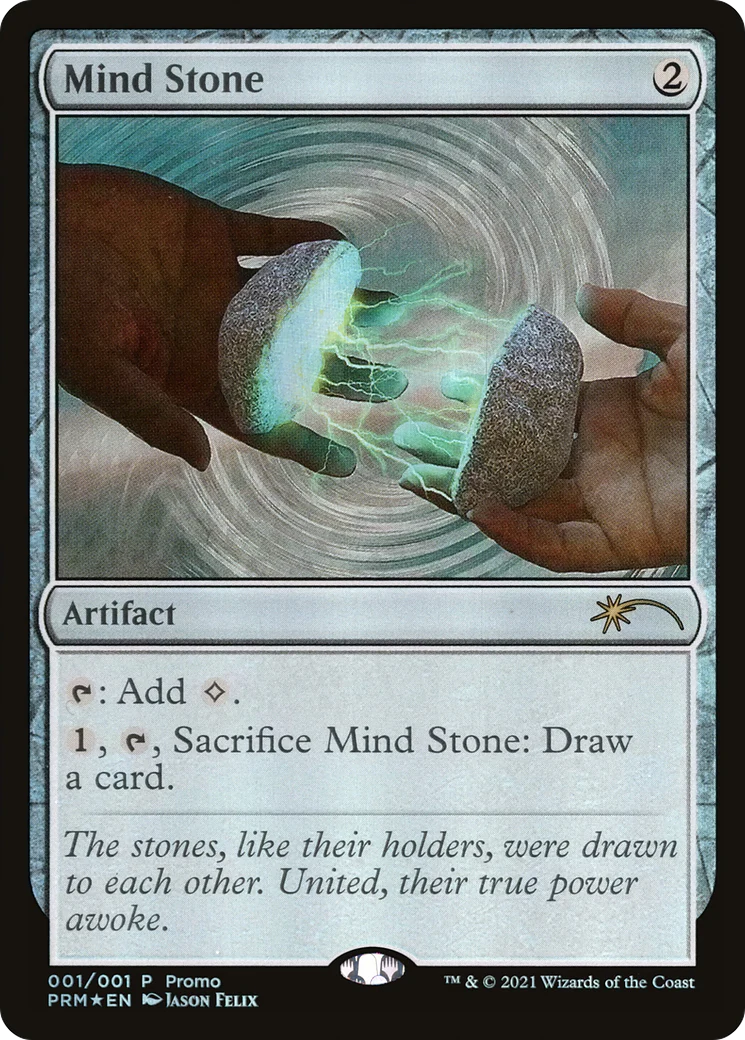 Mind Stone (2021)  [Foil]  (PRM-001) - [Wizards Play Network 2021]