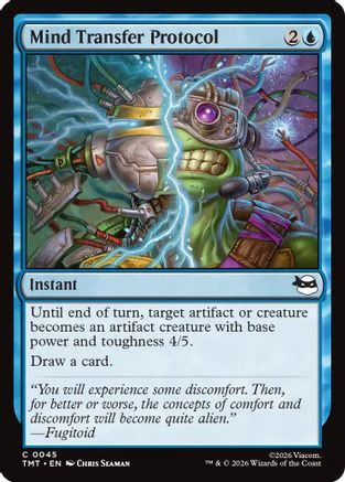 Mind Transfer Protocol  [Foil]  (TMT-045) - [Teenage Mutant Ninja Turtles]