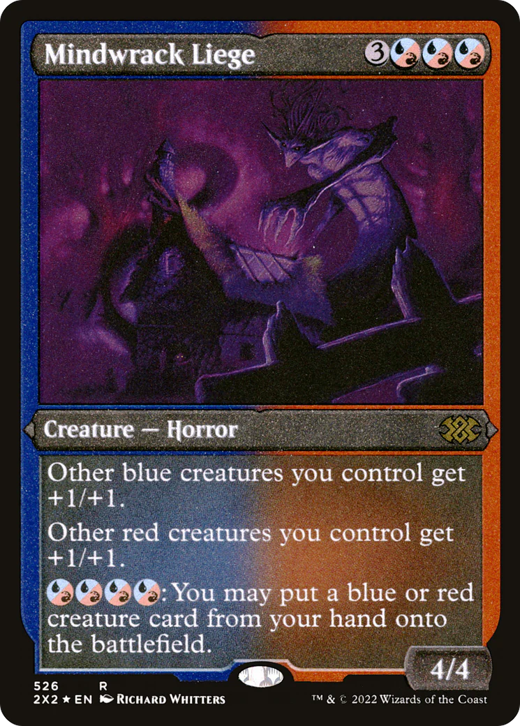 Mindwrack Liege (Foil Etched)  [Foil]  (2X2-526) - [Double Masters 2022]