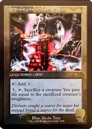 Miren, the Moaning Well  [Foil]  (SLD-7108) - [Secret Lair Drop Series]
