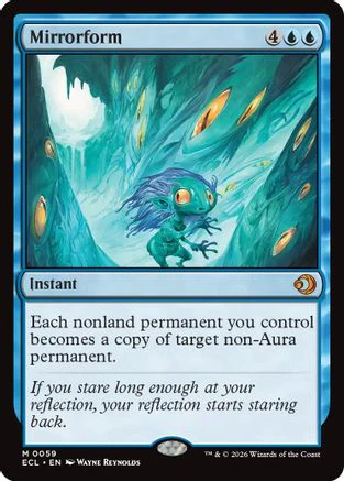 Mirrorform  [Foil]  (ECL-059) - [Lorwyn Eclipsed]