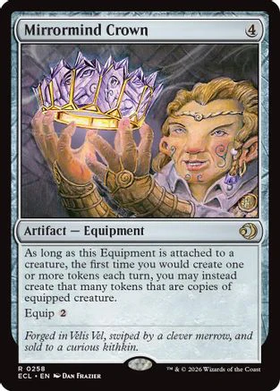 Mirrormind Crown  [Foil]  (ECL-258) - [Lorwyn Eclipsed]