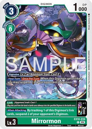 Mirrormon (EX10-016) - [Sinister Order]