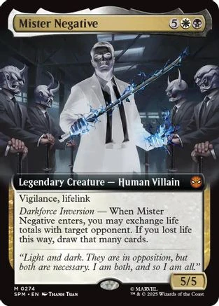 Mister Negative (Extended Art)  [Foil]  (SPM-274) - [Marvel's Spider-Man]