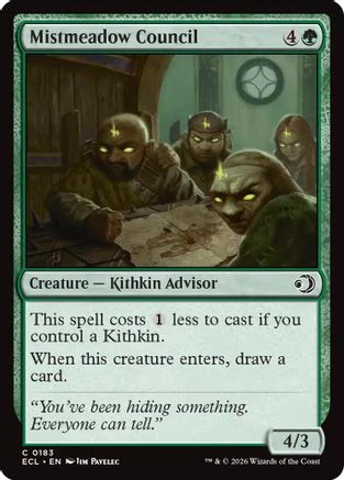 Mistmeadow Council  (ECL-183) - [Lorwyn Eclipsed]