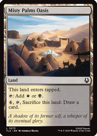 Misty Palms Oasis  [Foil]  (TLA-273) - [Avatar: The Last Airbender]