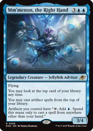 Mm'menon, the Right Hand  (PPEOE-068) - [Promo Pack: Edge of Eternities]