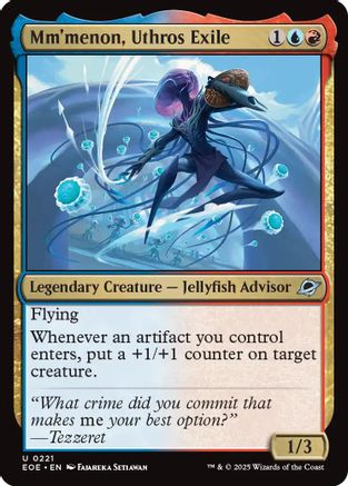 Mm'menon, Uthros Exile  (EOE-221) - [Edge of Eternities]