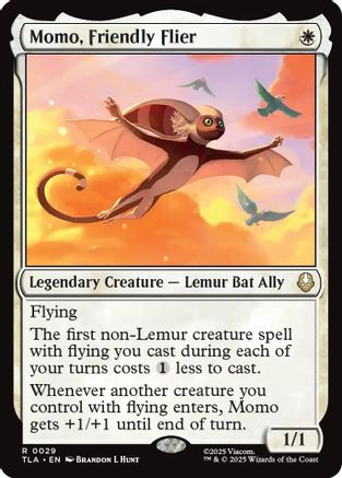Momo, Friendly Flier  (TLA-029) - [Avatar: The Last Airbender]