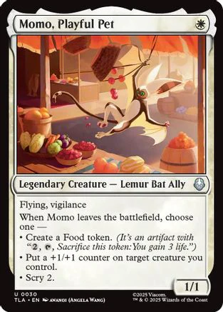 Momo, Playful Pet  [Foil]  (TLA-030) - [Avatar: The Last Airbender]