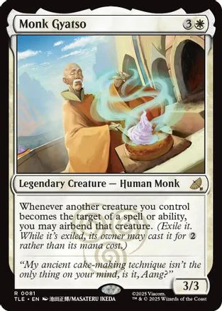 Monk Gyatso  (TLE-081) - [Avatar: The Last Airbender: Eternal-Legal]