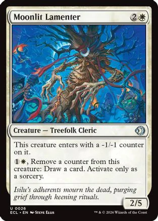 Moonlit Lamenter  [Foil]  (ECL-026) - [Lorwyn Eclipsed]