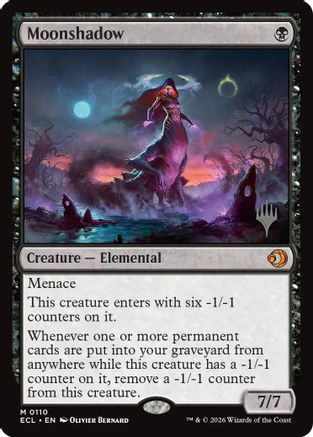 Moonshadow  [Foil]  (PPECL-110) - [Promo Pack: Lorwyn Eclipsed]