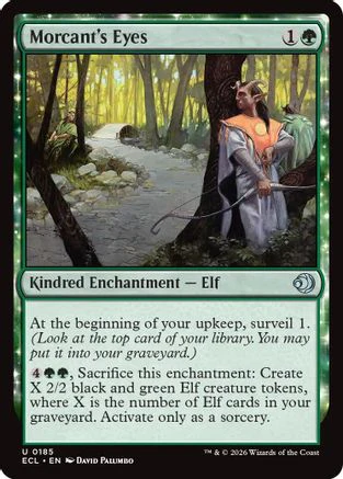 Morcant's Eyes  [Foil]  (ECL-185) - [Lorwyn Eclipsed]
