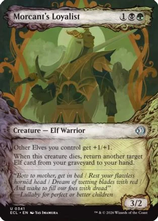 Morcant's Loyalist (Showcase)  (ECL-341) - [Lorwyn Eclipsed]