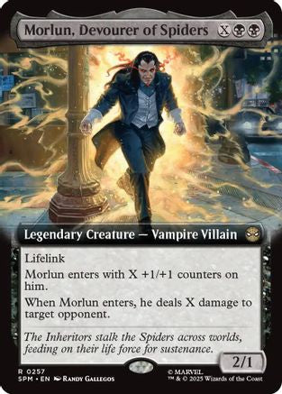 Morlun, Devourer of Spiders (Extended Art)  [Foil]  (SPM-257) - [Marvel's Spider-Man]
