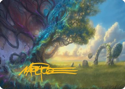 Morningtide's Light Art Card (Gold-Stamped Signature)  (ASECL-002) - [Art Series: Lorwyn Eclipsed]