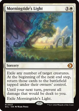 Morningtide's Light  [Foil]  (ECL-027) - [Lorwyn Eclipsed]