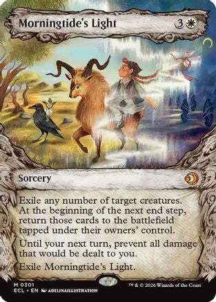 Morningtide's Light (Showcase)  (ECL-301) - [Lorwyn Eclipsed]