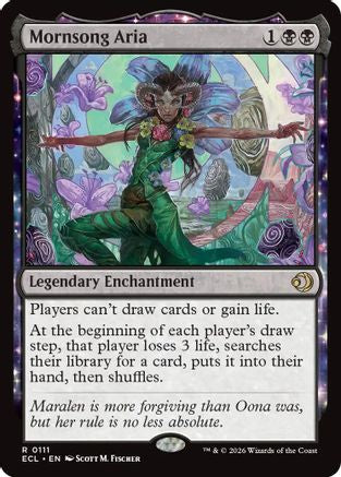 Mornsong Aria  [Foil]  (ECL-111) - [Lorwyn Eclipsed]