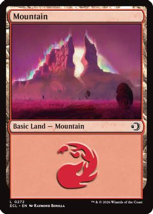 Mountain (0272)  [Foil]  (ECL-272) - [Lorwyn Eclipsed]