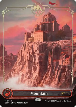 Mountain (2512)  [Foil]  (SLD-2512) - [Secret Lair Drop Series]